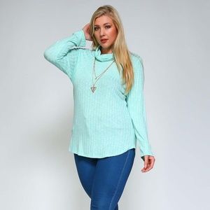 Aqua Plus Size Sweater